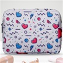 Hearts-seamless-pattern-memphis-style Make Up Pouch (Large) View1