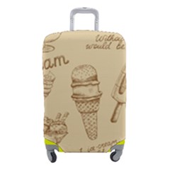 Ice-cream-vintage-pattern Luggage Cover (small) by Simbadda