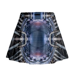We Are The Future Mini Flare Skirt by dflcprintsclothing