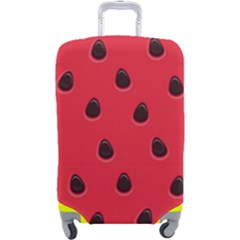 Seamless-watermelon-surface-texture Luggage Cover (large) by Simbadda
