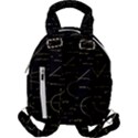 Abstract-math Pattern Travel Backpack View2