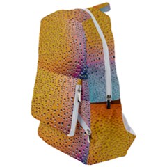 Rain Drop Abstract Design Travelers  Backpack by Excel