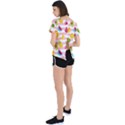 Tropical-fruits-berries-seamless-pattern Open Back Sport Tee View2