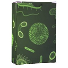 Bacteria-virus-seamless-pattern-inversion Playing Cards Single Design (rectangle) With Custom Box by Simbadda