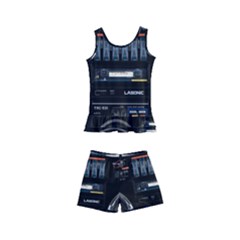 Vintage Radio Kids  Boyleg Swimsuit by Proyonanggan
