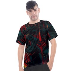 A Dark City Vector Men s Sport Top by Proyonanggan