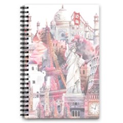 Vintage Landmarks Travel 5 5  X 8 5  Notebook by Proyonanggan