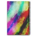 Colorful Abstract Paint Splats Background 5.5  x 8.5  Notebook View2