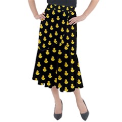 Rubber Duck Midi Mermaid Skirt by Valentinaart