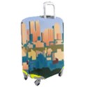 City Buildings Urban Dawn Luggage Cover (Medium) View2
