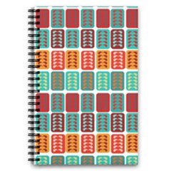 Bricks Abstract Seamless Pattern 5 5  X 8 5  Notebook by Bangk1t
