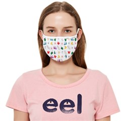 Snail Butterfly Pattern Seamless Cloth Face Mask (adult) by Amaryn4rt