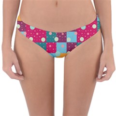 Background Pattern Texture Design Dots Wallpaper Reversible Hipster Bikini Bottoms by pakminggu