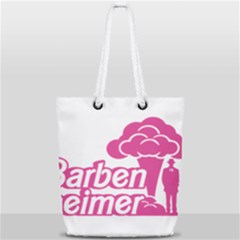 Barbenheimer Full Print Rope Handle Tote (small) by Valentinaart
