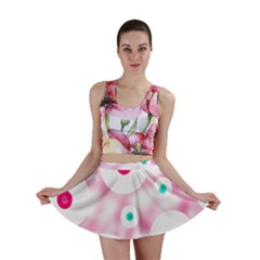 Wallpaper Pink Mini Skirt by Luxe2Comfy