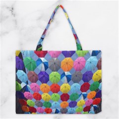 Umbrella Medium Tote Bag by artworkshop