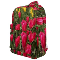 Yellow Pink Red Flowers Classic Backpack by artworkshop
