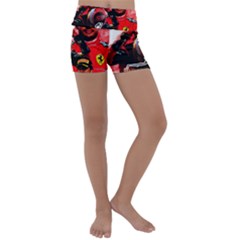 Carlos Sainz Kids  Lightweight Velour Yoga Shorts by Boster123