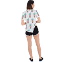 Cute boba Asymmetrical Short Sleeve Sports Tee View4