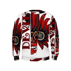 Devil2 Kids  Sweatshirt by RuuGallery10