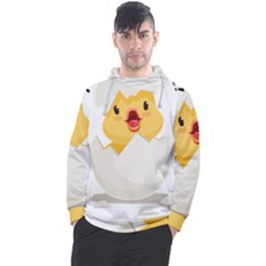 Cute Chick Men s Pullover Hoodie by RuuGallery10