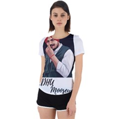 Moosewala Back Cut Out Sport Tee by Mayank