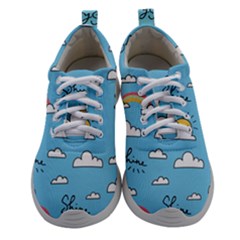 Sky Pattern Women Athletic Shoes by pakminggu