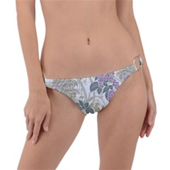 Vine Vineyard Plants Nature Ring Detail Bikini Bottoms by uniart180623