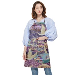 Textile-fabric-cloth-pattern Pocket Apron by Bedest