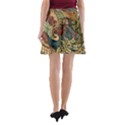 Wings-feathers-cubism-mosaic A-Line Pocket Skirt View2
