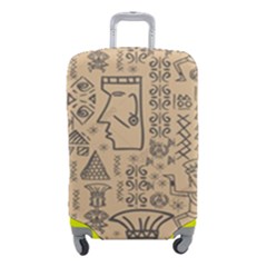 Aztec Tribal African Egyptian Style Seamless Pattern Vector Antique Ethnic Luggage Cover (small) by Bedest