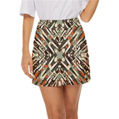 Arabic Backdrop Background Cloth Mini Front Wrap Skirt by Bedest