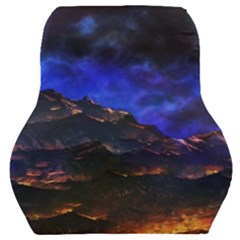 Landscape-sci-fi-alien-world Car Seat Back Cushion  by Bedest