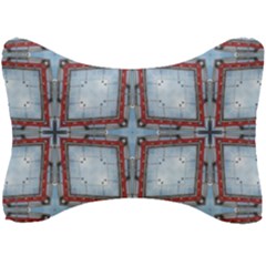 Pattern-cross-geometric-shape Seat Head Rest Cushion by Bedest
