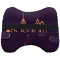 Skyscraper Town Urban Towers Head Support Cushion View2