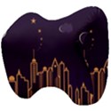 Skyscraper Town Urban Towers Head Support Cushion View4