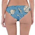 Space Objects Nursery Pattern Reversible Hipster Bikini Bottoms View2