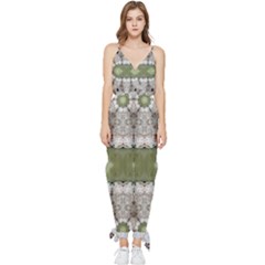 Tutug Oncom Sukabumi Sleeveless Tie Ankle Chiffon Jumpsuit by imanmulyana