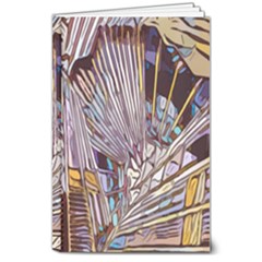 Abstract-drawing-design-modern 8  X 10  Hardcover Notebook by Cowasu