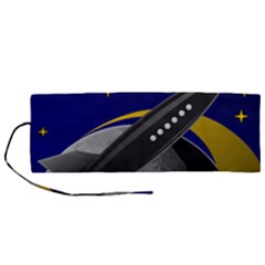 Science-fiction-sci-fi-sci-fi-logo Roll Up Canvas Pencil Holder (m) by Sarkoni