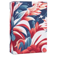 America Pattern Playing Cards Single Design (rectangle) With Custom Box by Valentinaart