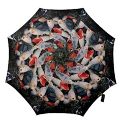 Koi Fish Nature Hook Handle Umbrellas (medium) by Ndabl3x