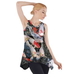 Koi Fish Nature Side Drop Tank Tunic by Ndabl3x