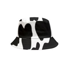 Black And White Cow Print,wallpaper Inside Out Bucket Hat (kids)