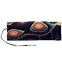 Psychedelic Trippy Abstract 3d Digital Art Roll Up Canvas Pencil Holder (M) View1
