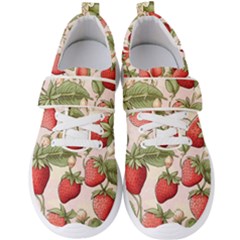 Strawberry Fruit Men s Velcro Strap Shoes by Bedest