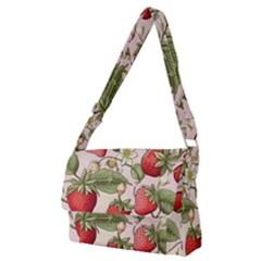 Strawberry Fruit Full Print Messenger Bag (m) by Bedest