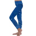 Sky Night Moon Clouds Crescent Kids  Lightweight Velour Classic Yoga Leggings View2