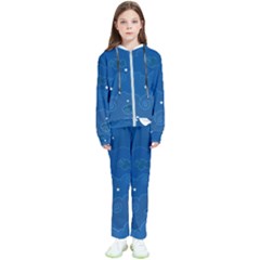 Sky Night Moon Clouds Crescent Kids  Tracksuit by Proyonanggan