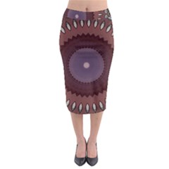 Art Pattern Design Midi Pencil Skirt by Proyonanggan